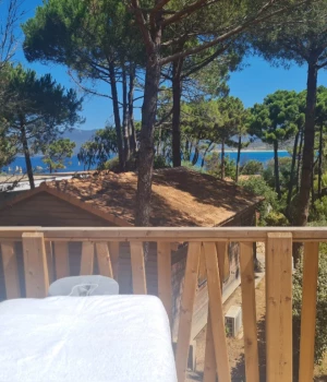 Massage en déplacement dans camping luxe Campomoro 